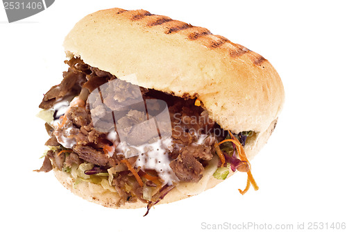 Image of Doner kebab isolated 