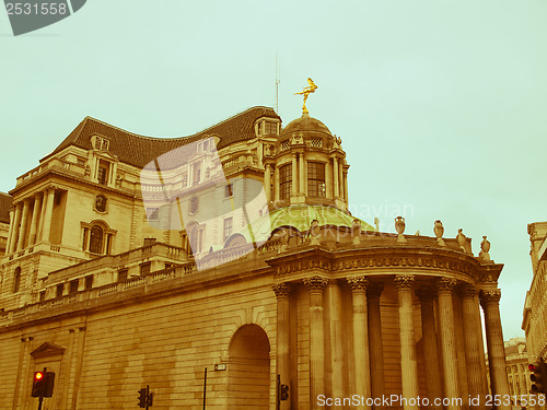 Image of Retro looking Bank of England