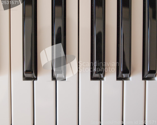 Image of Music keyboard keys