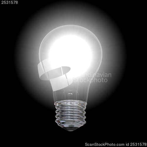 Image of Lightbulb in dark