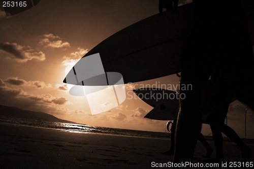 Image of Sunset Surfers