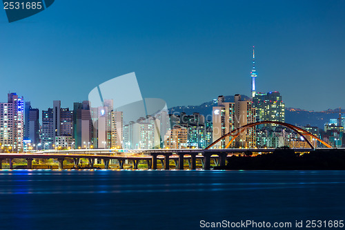 Image of Seoul skyline