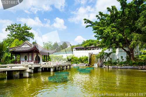 Image of Traditional chinese pavilion