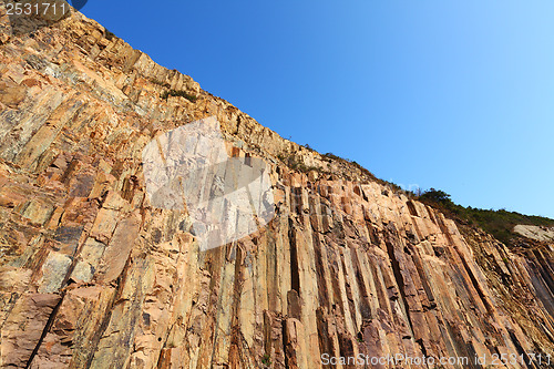 Image of Hexagonal column in Hong Kong Geo Park