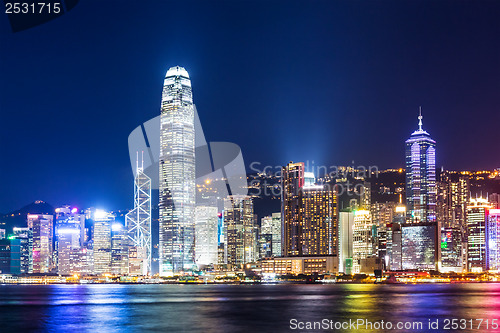 Image of Hong Kong Skyline at night