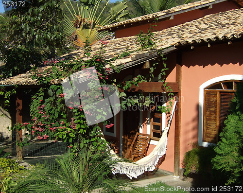 Image of Colonial red house