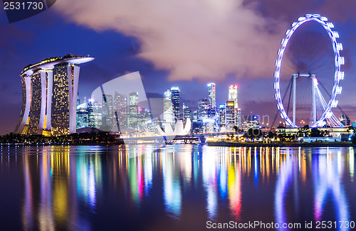 Image of Singapore skyline