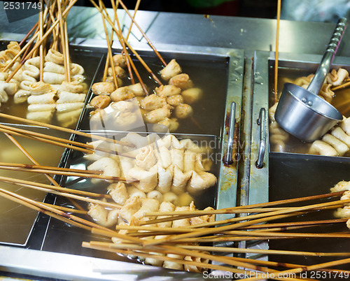 Image of Korean local food, fish cake