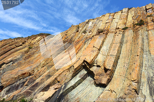 Image of Hexagonal column in Hong Kong Geo Park