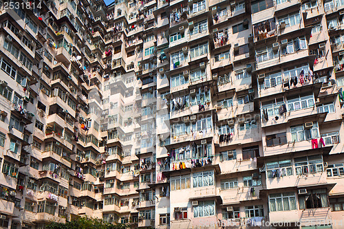 Image of Hong Kong old residential building