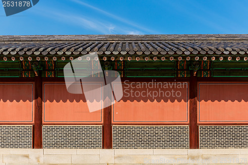 Image of Exterior of traditional korean architecture