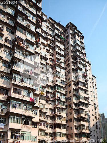 Image of Old residential building in Hong Kong