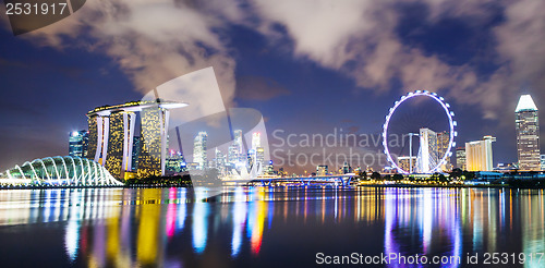 Image of Singapore skyline