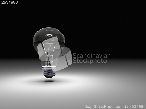 Image of Lightbulb in dark