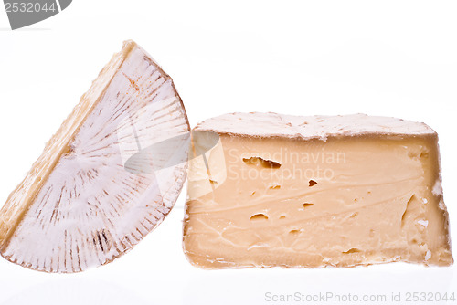 Image of Soft cheese isolated