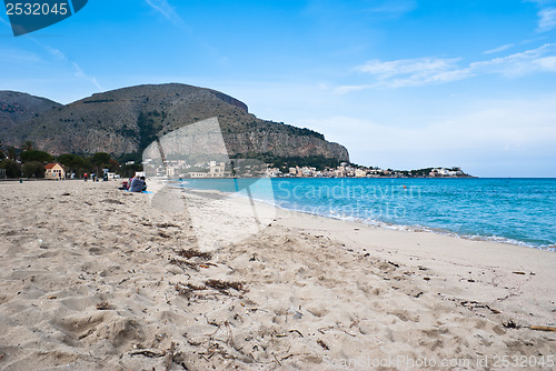 Image of Beach of Mondello in Palermo