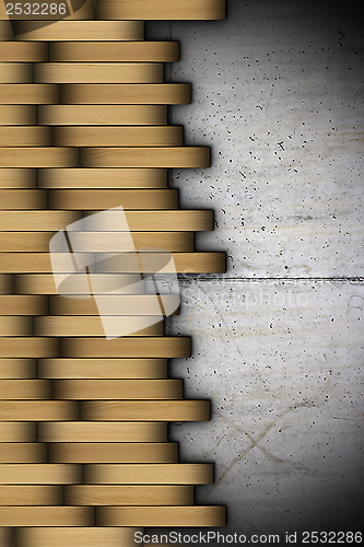 Image of abstract detail of wooden floor