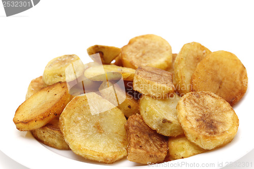 Image of Sauteed potatoes side view