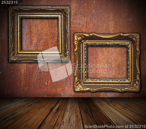 Image of art backdrop interior setting