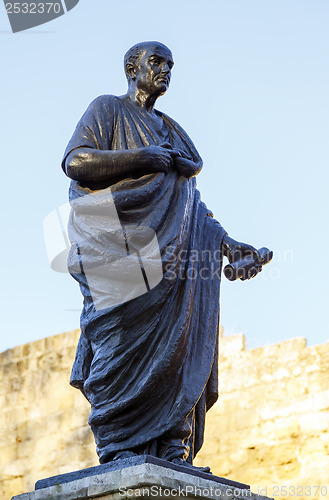 Image of Lucius Annaeus Seneca, known as Seneca the Younger, Cordoba, Spain