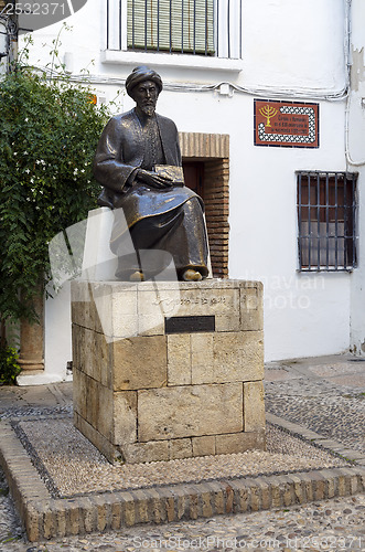 Image of Statue of Maimonides in Cordoba, Spain.