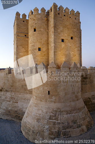 Image of Calahorra Tower on the Roman Bridge in Cordoba