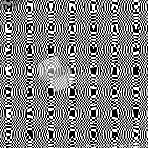 Image of abstract background with black and white spots