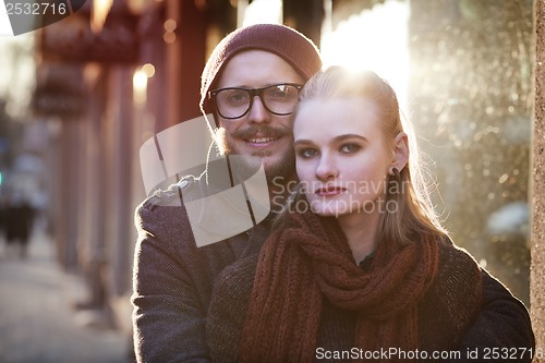 Image of Young happy couple