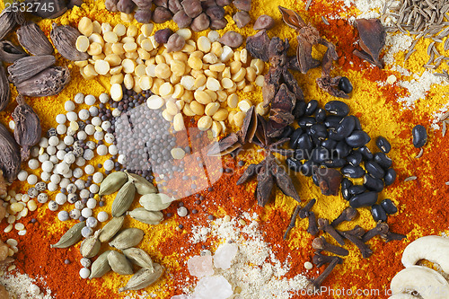 Image of Star anise and black beans