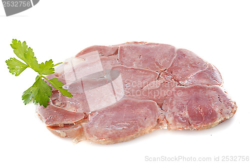 Image of ox tongue in pate