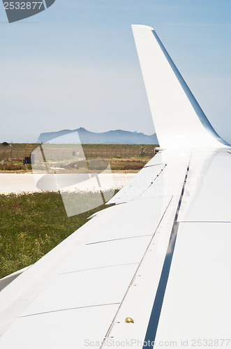 Image of Wing of the plane