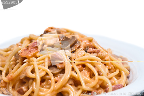 Image of Spaghetti with mushrooms