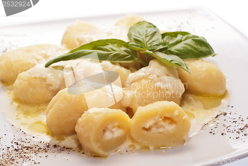 Image of Gnocchi stuffed with four cheeses