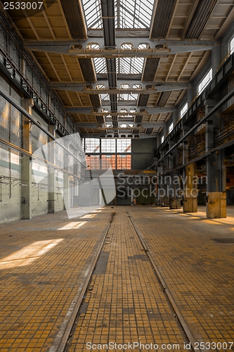 Image of Large industrial hall of a repair station