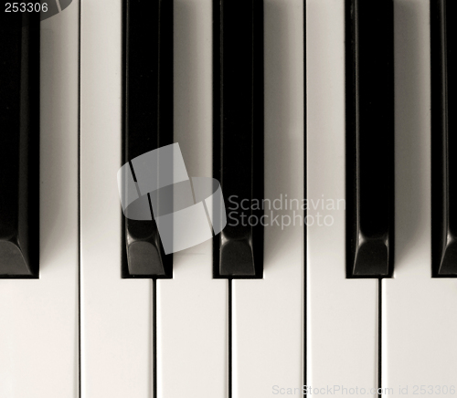 Image of Piano keys