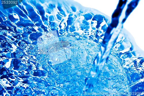 Image of Blue water