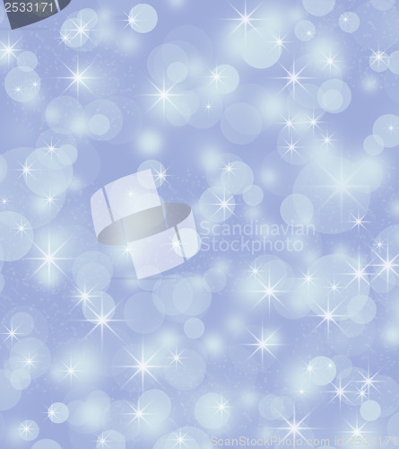 Image of Winter background, bright bokeh background