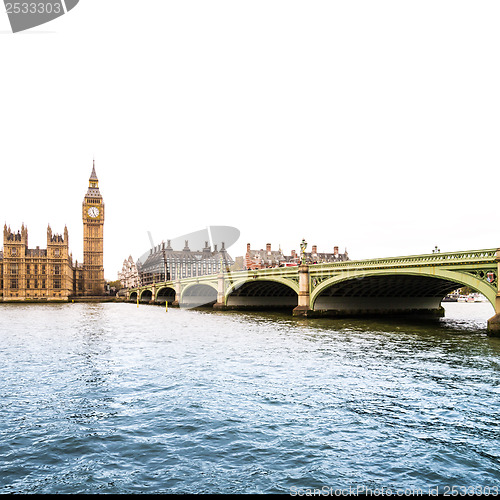 Image of River Thames with Big Ben