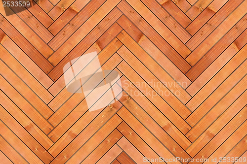 Image of pattern of wood parquet