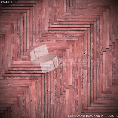 Image of brown parquet design