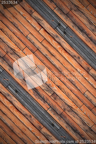 Image of closeup of wood floor design