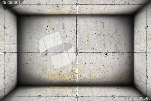 Image of concrete industrial interior backdrop