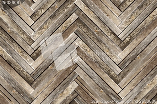 Image of pattern of old wood tiles