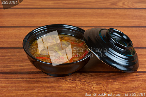 Image of Fresh vegetable soup