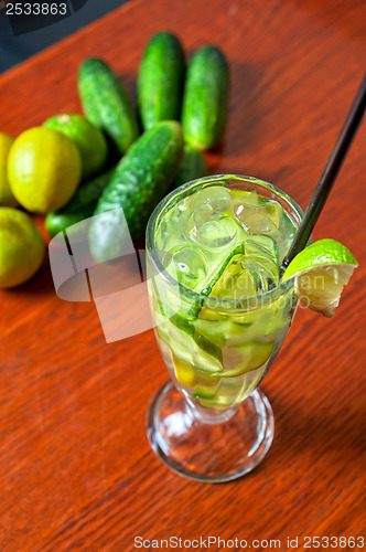 Image of cucumber lemonade