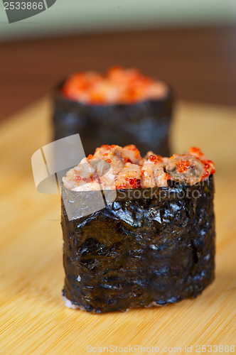 Image of sushi roll