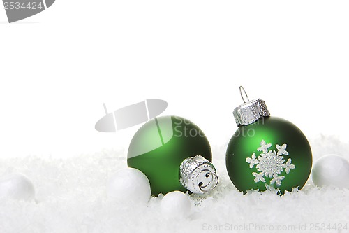 Image of christmas ornament gree