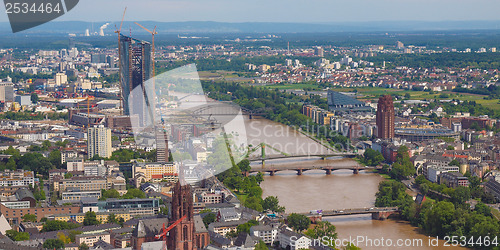 Image of Frankfurt am Main, Germany - panorama