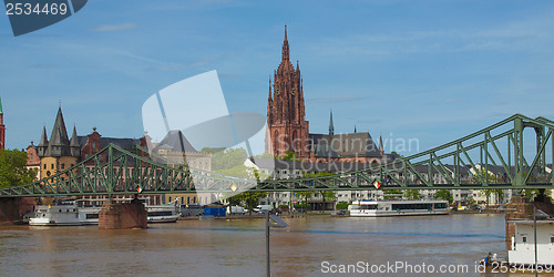 Image of Frankfurt Cathedral - panorama