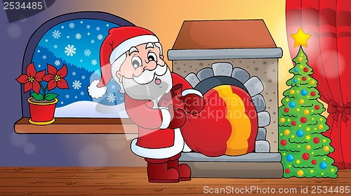 Image of Santa Claus indoor scene 6